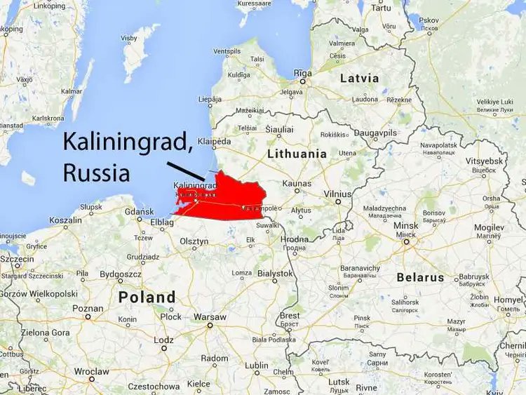 俄罗斯飞地加里宁格勒（Kaliningrad）