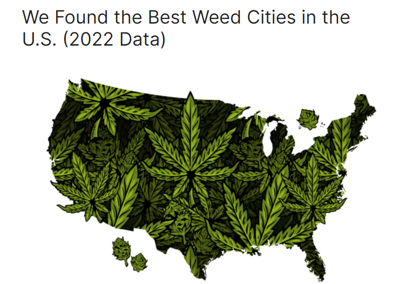 洛杉矶获评美国十大大麻城市