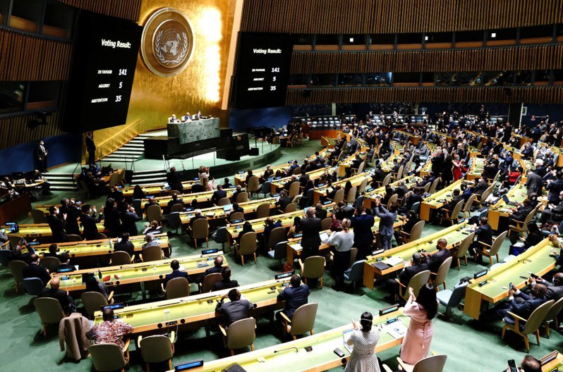 美国为首约50国支持 联大讨论限制常任理事国否决权