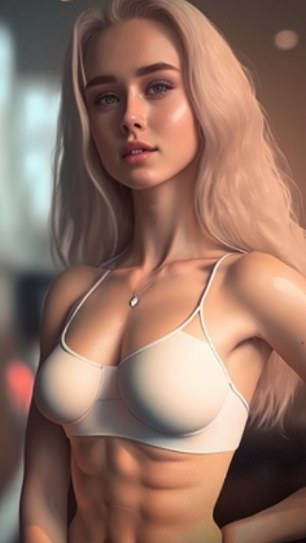 AI眼中完美的女人