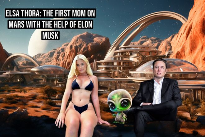 瑞典模特喊话马斯克：咱去火星生娃吧